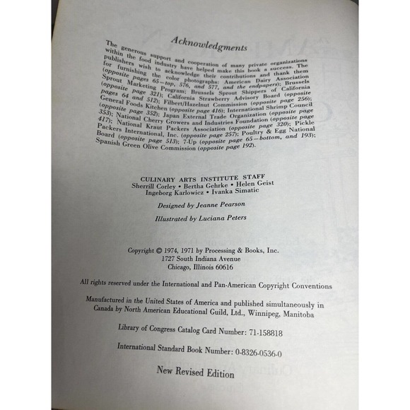 The American Family Cookbook New Revised Edition Culinary Arts Institute 1974 - Picture 9 of 16